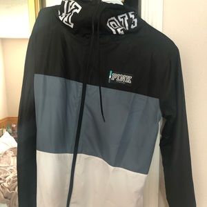 Victoria secret wind runner jacket.